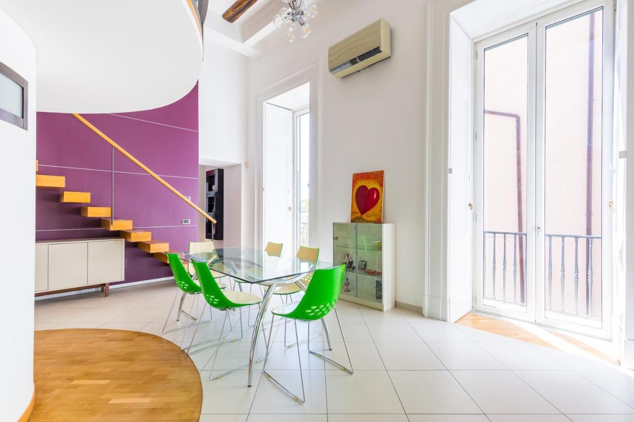 Appartement Design & Duplex At National Museum Naples